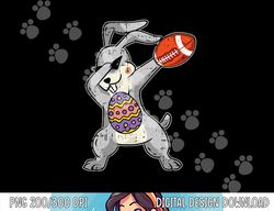 Bunny Dabbing Cute American Football Happy Easter png, sublimation copy