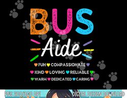 Bus Driver Aide Back to School Matching Group Squad  png, sublimation copy