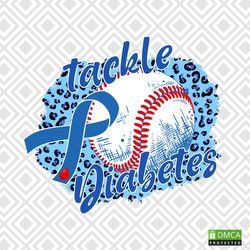 Tackle Diabetes Baseball png, Diabetes Awareness Baseball, Tackle Diabetes, Base