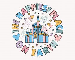 The Happiest Place On Earth Svg, Magical and Fabulous Svg, Family Trip, Col