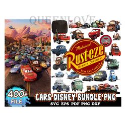 400 Cars Disney Bundle Png, Cars Png, Disney Png