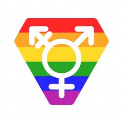 Transgender Symbol Svg, Lgbt Svg, Rainbow Svg, Heart Rainbow Svg, Gay Svg, Lesbian Svg, Love Is Love Svg, Boy Love, Gay