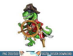 Dinosaur T rex Pirate Hat Jolly Roger Halloween Skull png, sublimation copy