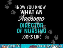 Director of Nursing Awesome RN Nurse  png, sublimation copy