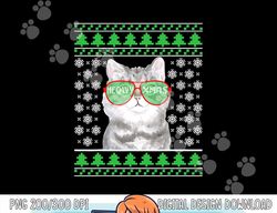 Meowy Ugly Christmas Sweater png, sublimation copy