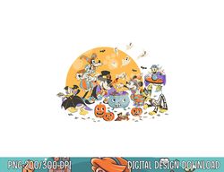 Disney Mickey and Friends Halloween Retro png, sublimation copy
