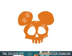 Disney Mickey Mouse Skull Halloween png, sublimation copy