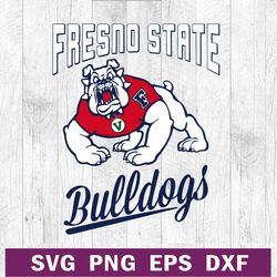 Fresno state bulldogs football SVG PNG DXF EPS, Bulldogs football SVG, Fresno state bulldogs logo SVG vector cricut