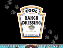 Cool Ranch Dressing Bottle Label Funny Halloween Costume png, sublimation copy