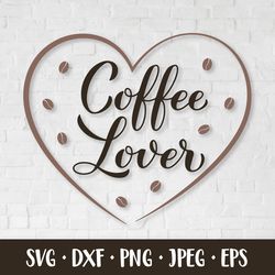 Coffee lover SVG. Funny coffee quote. Coffee shirt design