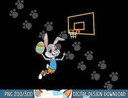 Funny Easter Egg Bunny Dunk Basketball Game Easter Kids Boys  png, sublimation copy