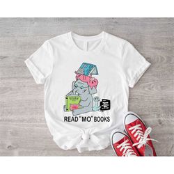 Read More Book T-shirt, Good Day To Read Kids Tee  Funny Piggie Elephant Pigeons Shirt, Children Books, Book Lover Gift,