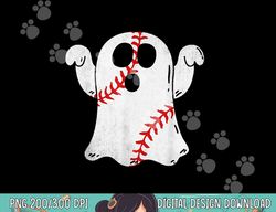Funny Halloween Costume Baseball Ghost Baseball Lover png, sublimation copy