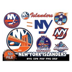 10 FILE New York Islanders Svg Bundle