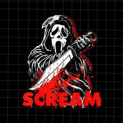 Scream Halloween Png, Ghost Scream Halloween Png, Horror Halloween Png, Ghost Calling Halloween Png, Funny Call Phone Ha