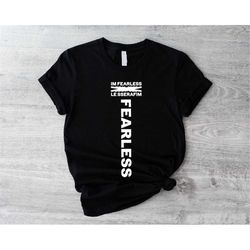 LE SSERAFIM Fearless Shirt, I'm Fearless Kpop T-Shirt, Le Sserafim Shirt, Fearnot Gift, Fearless Kpop Girl Group Tee, Kp
