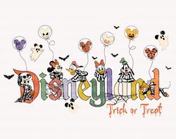 halloween mouse and friend png, retro halloween png, mouse balloon png, spooky