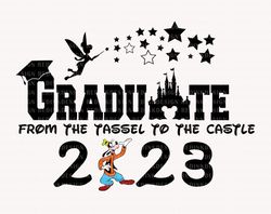 Bundle Graduate Tassel To Castle Svg, Graduation 2023 Trip Svg