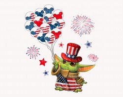 Force Of July America Png, 4th of July Png, Baby Aliens Png, Fourth of