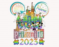 LGBT Pridenite 2023 Svg, Mouse And Friends Svg, Rainbow Flag Svg, Equa