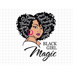 Black Girl Magic Svg, Black Queen Svg, Black Lives Matter Svg, African American, Melanin Svg, Black Loyalties, Black Wom