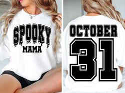 Spooky Mama SVG, Spooky Mama PNG, Halloween Svg, Halloween Png, Halloween Varsity Svg, Spooky Vibes Svg, spooky svg, spo