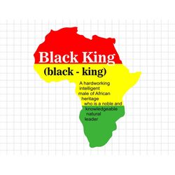 Black King African Svg, Black Magic Svg, Black Men Civil Rights Svg, Black Lives Matter, African American Svg, Melanin S