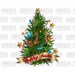 merry juana cannabis christmas tree png sublimation design, merry xmas png, merry juana png, juana cannabis png, christm