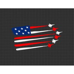 Fighter Jet American Svg, Independence Day Svg, Patriotic Svg, Fourth of July Svg, Svg, Png Files For Cricut Sublimation