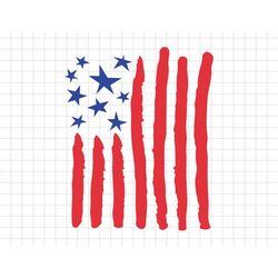 American Flag Drawing 4th of July Patriotic Svg, 1776 Svg, American Patriotic, The Fourth of July, Svg, Png Files For Cr