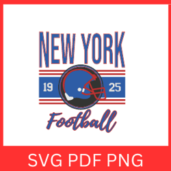 New York Football Retro Svg | Football Team Svg | New York Football Sweatshirt | Sublimation | Cricut | Instant Download