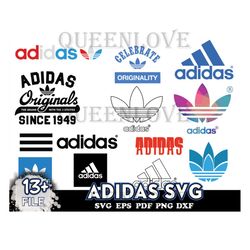 Adidas Logos Svg Bundle, Trending Svg, Adidas Svg