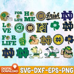 Bundle 23 Files Notre Dame Fighting Irish Football Team svg, Notre Dame Fighting Irish svg, N C A A Teams svg, N C A A S