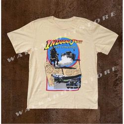 Vintage 1989 Indiana Jones-Last Crusade Shirt-Vintage Style Shirt