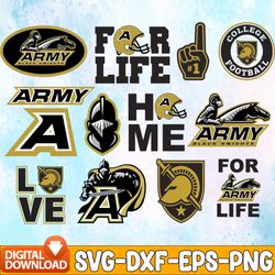Bundle 13 Files Army Black Kinght Football Team svg, Army Black Kinght svg, N C A A Teams svg, N C A A Svg, Png, Dxf, Ep