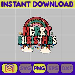 Retro Christmas Png, Christmas Sublimation Designs, Christmas Digital Print Files, Instant Download (2)