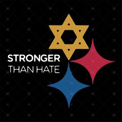 stronger than hate svg