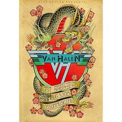 Van Halen Poster - Cleveland Blossom Center - December 2015 - Poster 13x19'