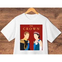 The Crown Shirt - Queen Elizabeth T-shirt - The Crown Tee - Tv Series - Gift for Him - Gift for Her