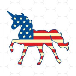 Unicorn Usa Flag Svg, Independence Day Svg, Unicorn Svg, Unicorn Png, Unicorn Design, Unicorn Shirt, 4th Of July Unicorn
