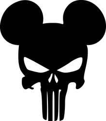 Mickey punisher Svg, Mickey Minnie Ghost Svg, Halloween Ghost SVG, Mickey Minnie Ghost Cut Files For Cricut