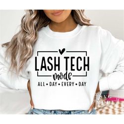 Lash Tech SVG PNG, Lash Boss Mode Svg, Lash Boss Svg, Lash Tech Png, Eyelash Extensions Svg, Trendy Lash Artist Svg, Las