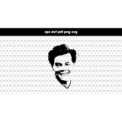 Harry Styles SVG files for laser cut, DXF, PDF pattern vector file, for laptop stickers, for phone case, files for cricu