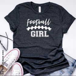 Football Girl SVG girlfriend GF High School College SVG Fall Friday Night Lights Sports t file cricut vector silhouette