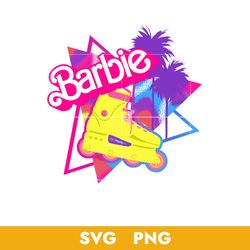 Barbie Roller Skate Svg, Pink Baby Doll Svg, Barbie Svg, Barbie Girl Svg, Png Digital File