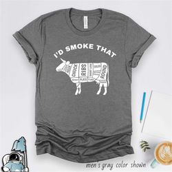 Smoking Meats Shirt, Beef Shirt, Barbecue T-Shirt, Grilling Shirt, Cookout, BBQ Shirt, BBQ Meat, Funny Smoked Meats, Fun