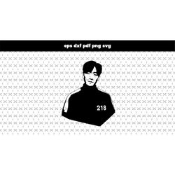 cho sang woo squid game decal, sticker for car SVG file for cricut design poster, vintage sweatshirt, shirt pattern PDF,