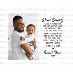 daddy photo gift png, fathers day design instant download, dad png, dad gift from kids, dad birthday gift, dad and son p