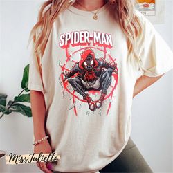 Comfort Colors Retro Spider-Man Across the Spider-Verse Shirt, Spider-Man 2023 Shirt, Spiderman Shirt , Marvel Shirt, Ma