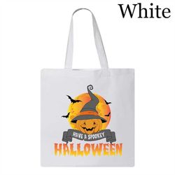 Have A Spookey Halloween Tote Bag, Happy Halloween Tote Bag, Ghost Halloween Tote Bag, Halloween Party Tote Bag, Hallowe